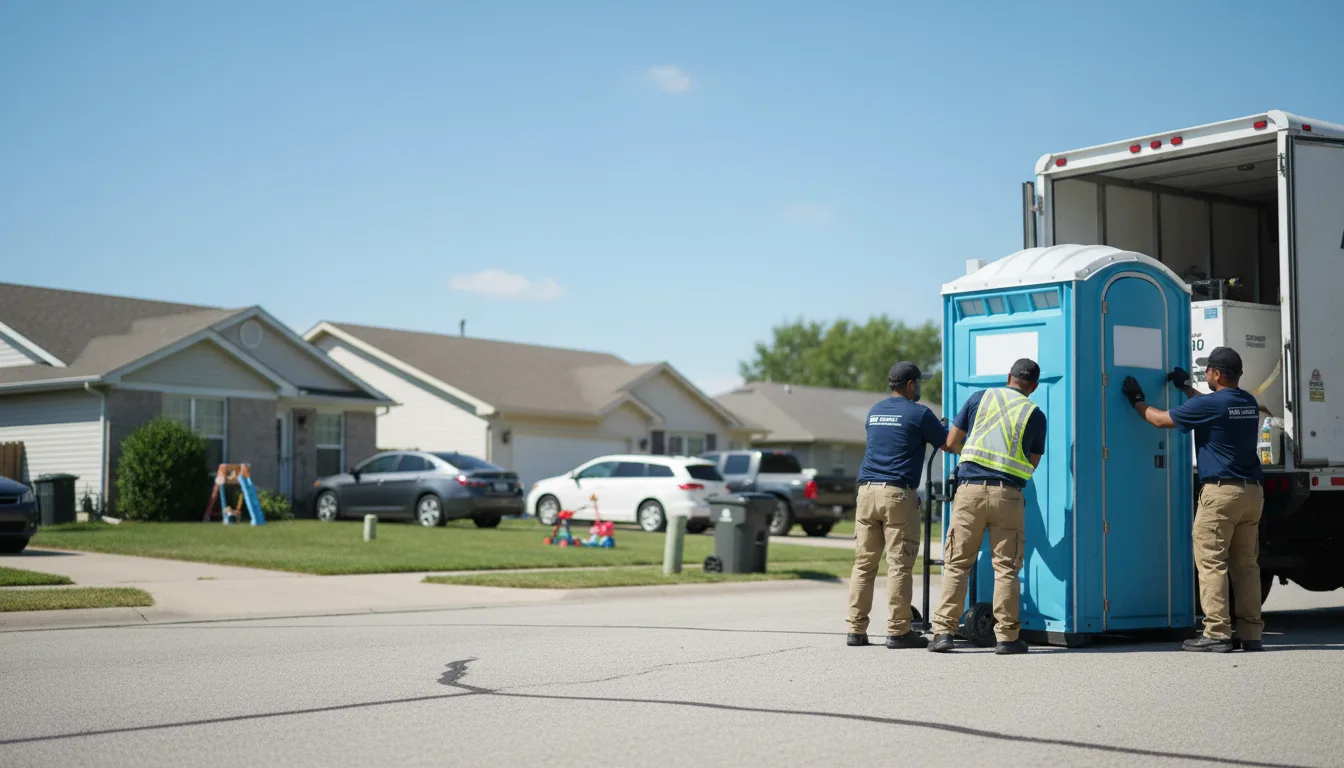 Standard Porta Potty Rentals in Noble, LA near me